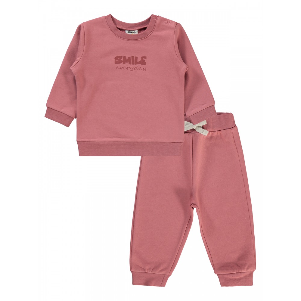 Wholesale - Civil Baby - Dusty Rose - Baby-Set-68-74-80-86 Size (1-1-2-2) 6