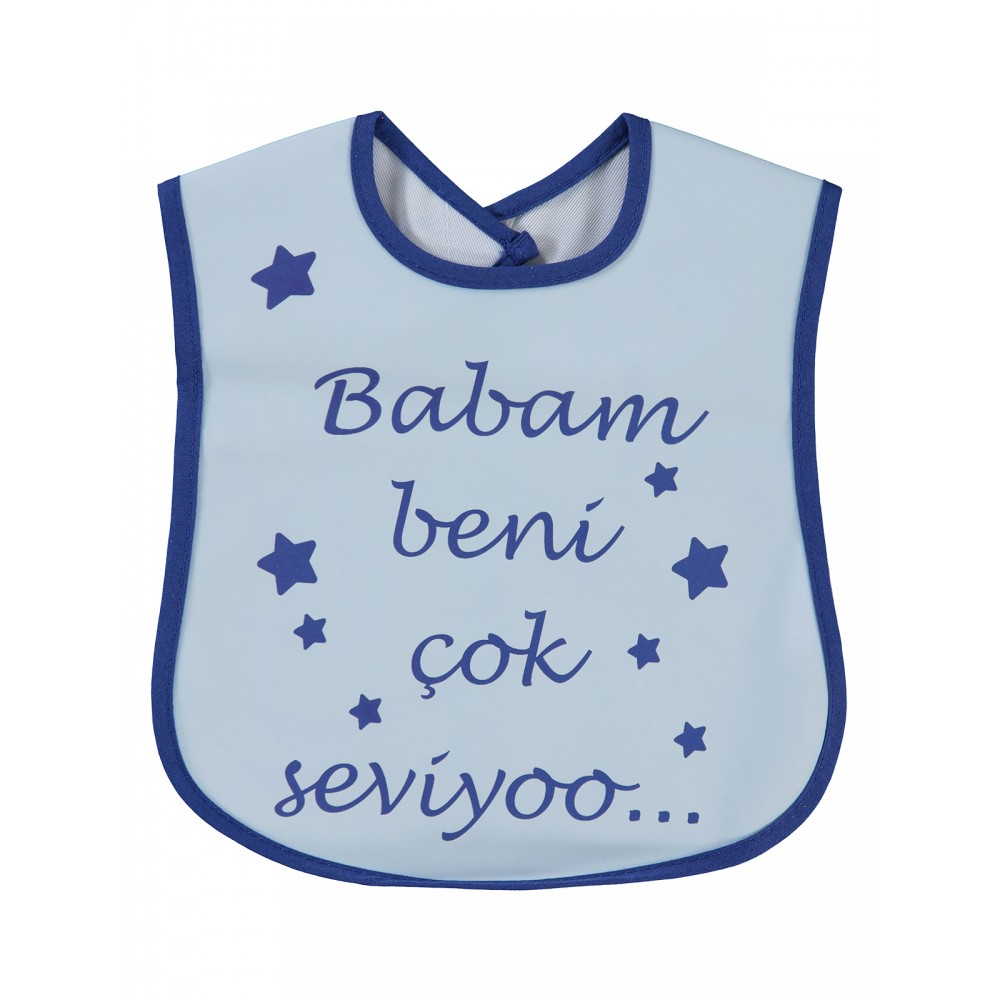 Wholesale - Civil Baby - Dark Blue - Baby-Baby Bib-S Size (Of 6) 6