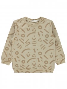 Wholesale - Civil Boys - Beige - Boy-Sweatshirt-2-3-4-5 Year (1-1-1-1) 4