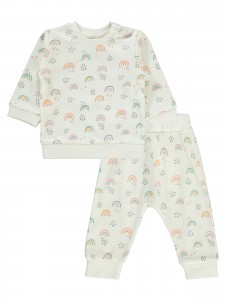 Wholesale - Civil Baby - Ecru - Baby-Set-68-74-80-86 Month (1-1-1-1) 4