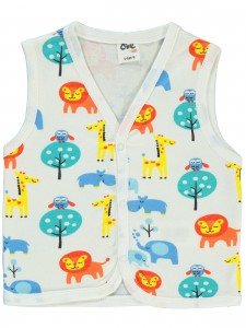 Wholesale - Civil Baby - Ecru - Baby-Waistcoat-68-74-80-86 Month (1-1-1-1) 4