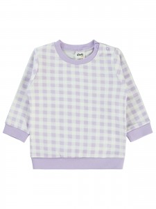 Wholesale - Civil Baby - Pink-Damson - Baby-Sweatshirt-68-74-80-86 Month (1-1-1-1) 4