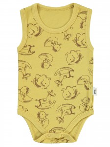 Wholesale - Civil Baby - Soft Yellow - Baby-Snapsuit-56-62-68-74-80-86 (1-1-1-1-1-1) 6