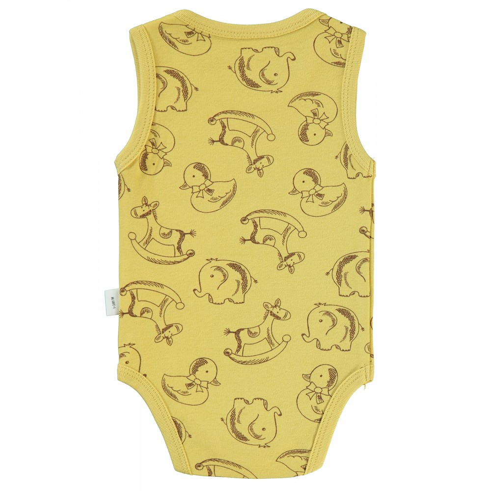 Wholesale - Civil Baby - Soft Yellow - Baby-Snapsuit-56-62-68-74-80-86 (1-1-1-1-1-1) 6