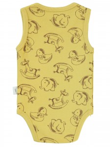 Wholesale - Civil Baby - Soft Yellow - Baby-Snapsuit-56-62-68-74-80-86 (1-1-1-1-1-1) 6