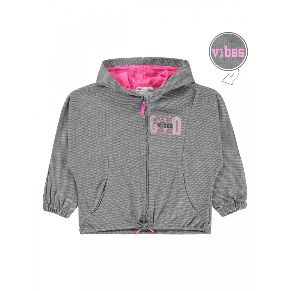 Wholesale - Civil Girls - Greymarl - Girl-Cardigan-10-11-12-13 Year  (1-1-1-1) 4