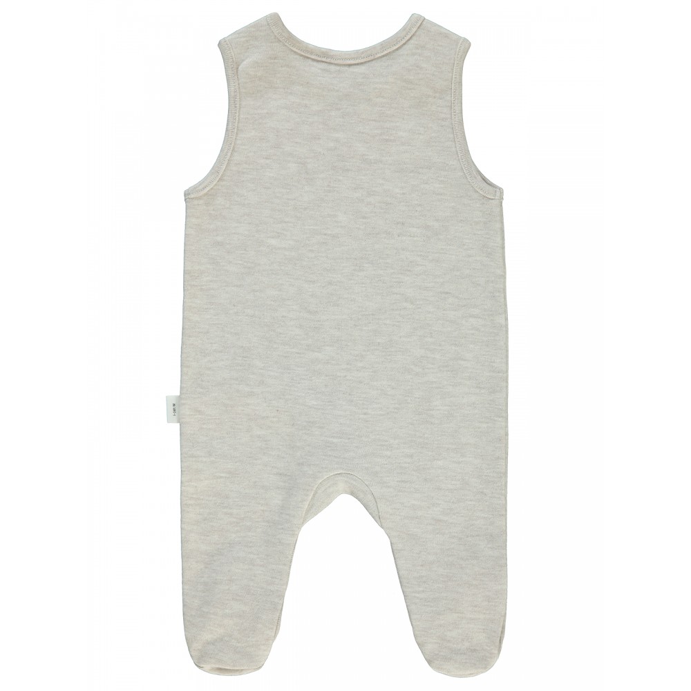 Wholesale - Civil Baby - Beige Marl - Baby-Dungarees-56-62-68 Month(1-1-1) 3