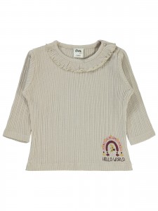 Wholesale - Civil Baby - Beige - Baby-Sweatshirt-68-74-80-86 Month (1-1-1-1) 4