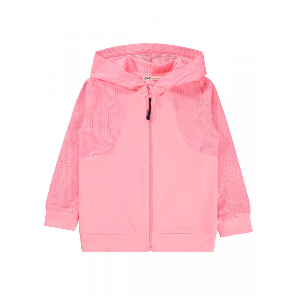 Wholesale - Civil Girls - Light Neon Pink - Girl-Cardigan-10-11-12-13 Year  (1-1-1-1) 4