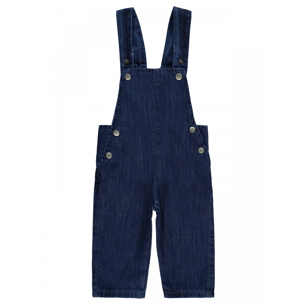 Wholesale - Civil Baby - Blue - Baby-Dungarees-68-74-80-86 Size (1-1-2-2) 6