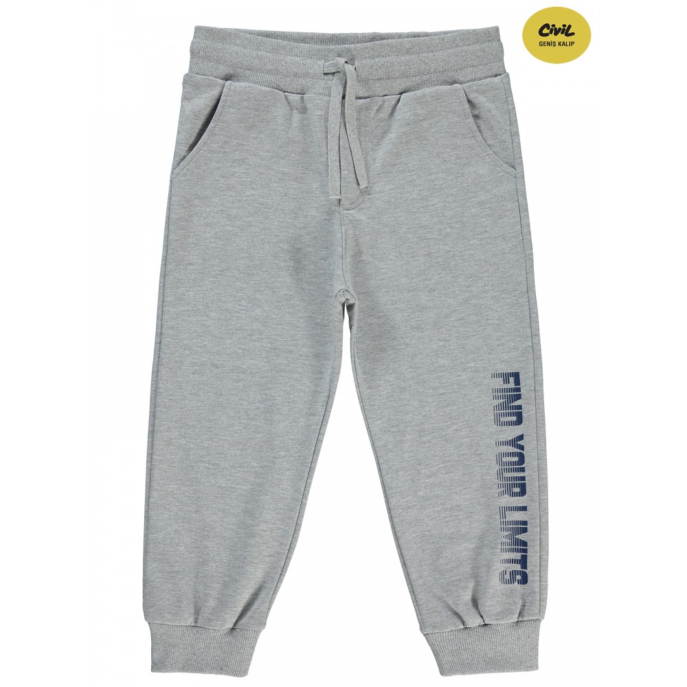 Wholesale - Civil Boys - Greymarl - Boy-Track Pants-10-11-12-13 Year  (1-1-1-1) 4