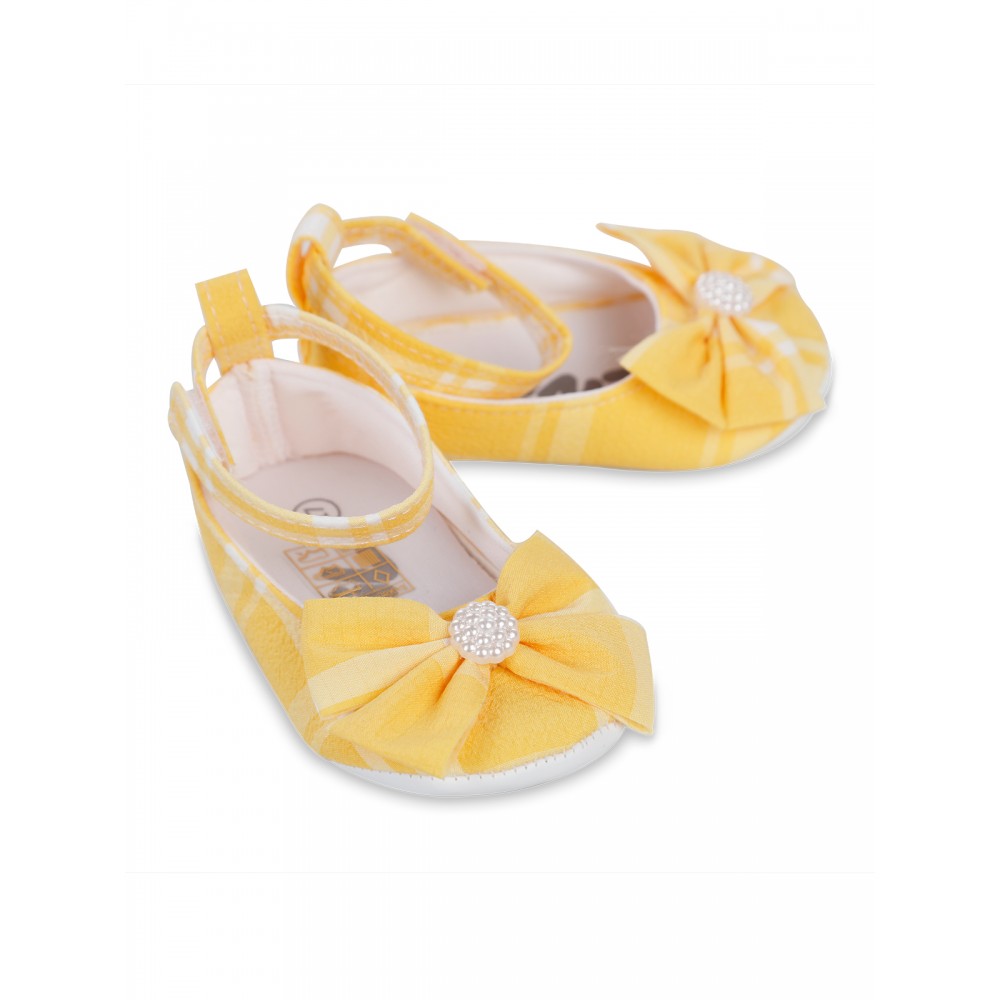 Wholesale - Civil Baby - Yellow - Baby-Booties-17-18-19 Number (1-2-2) 5