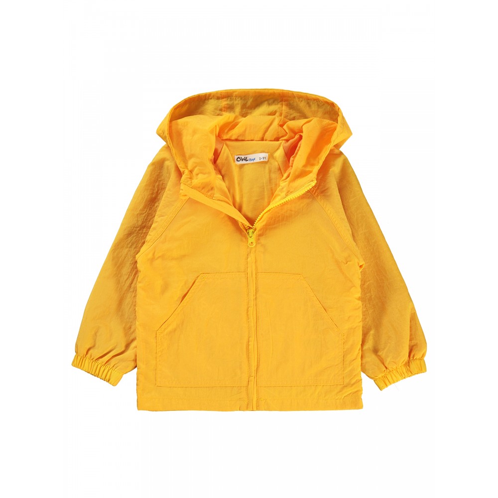 Wholesale - Civil Boys - Mustard - Boy-Raincoat-2-3-4-5 Year (1-1-1-1) 4