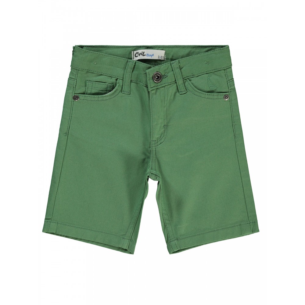 Light Khaki Boys-Capri Pants