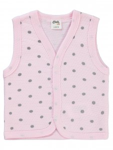 Wholesale - Civil Baby - Pink - Baby-Waistcoat-68-74-80-86 Month (1-1-1-1) 4