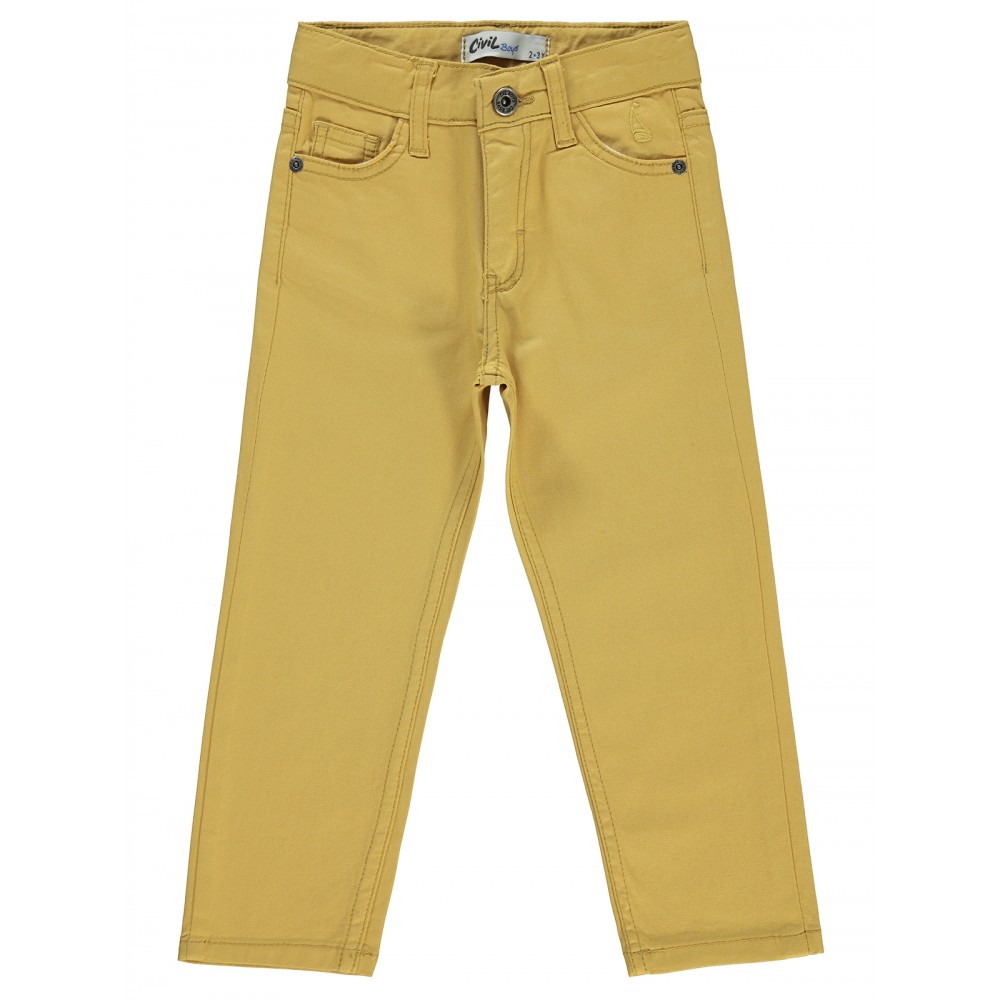 Wholesale - Civil Boys - Mustard - Boy-Trousers-2-3-4-5 Year (1-1-1-1) 4