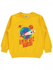 Wholesale - Civil Boys - Mustard - Boy-Sweatshirt-2-3-4-5 Year (1-1-1-1) 4