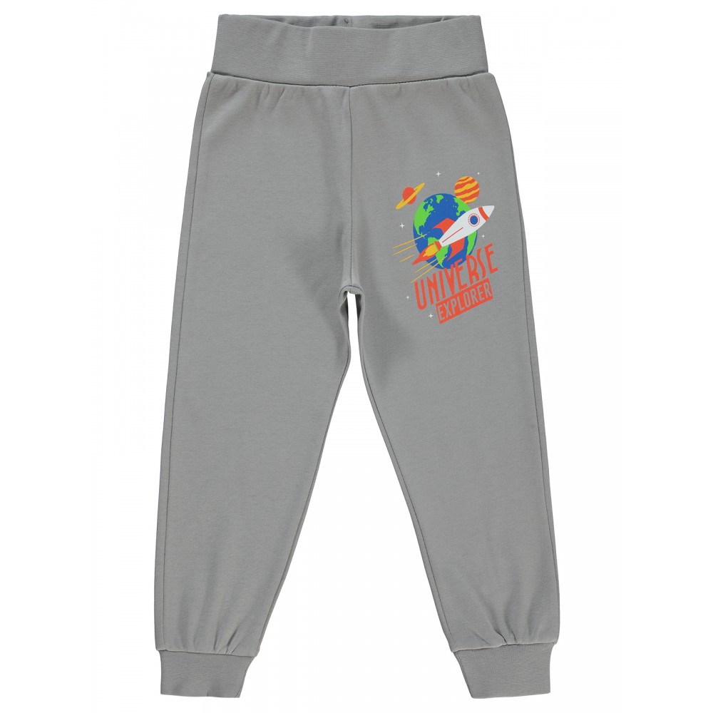 Wholesale - Civil Boys - Grey - Boy-Track Pants-2-3-4-5 Year (1-1-1-1) 4