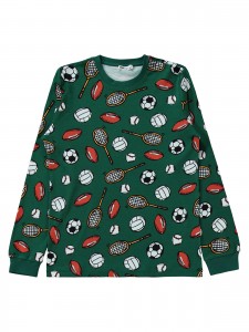 Wholesale - Civil Boys - Pine Green - Boy-Pajamas Set-10-11-12-13 Year  (1-1-1-1) 4