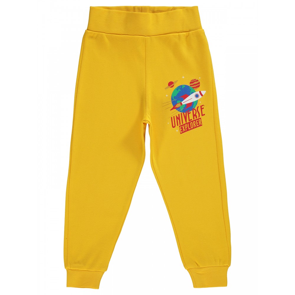 Wholesale - Civil Boys - Mustard - Boy-Track Pants-2-3-4-5 Year (1-1-1-1) 4