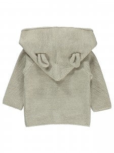 Wholesale - Civil Baby - Beige - Baby-Cardigan-68-74-80-86 Size (1-1-2-2) 6