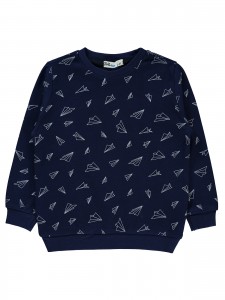 Wholesale - Civil Boys - Navy - Boy-Sweatshirt-2-3-4-5 Year (1-1-1-1) 4