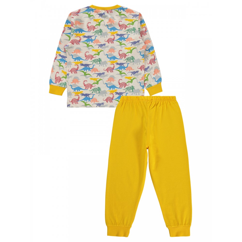 Wholesale - Civil Boys - Yellow - Boy-Pajamas Set-2-3-4-5 Year (1-1-1-1) 4