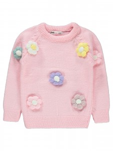 Wholesale - Civil Girls - Pink - Girl-Sweater-2-3-4-5 Year (1-1-1-1) 4