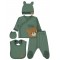 Wholesale - Civil Baby - Light Khaki - Baby-Snapsuit Sets-50 Month (Of 4) 4