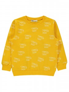 Wholesale - Civil Boys - Mustard - Boy-Sweatshirt-2-3-4-5 Year (1-1-1-1) 4