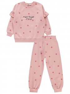 Wholesale - Civil Girls - powder - Girl-Tracksuit Set-2-3-4-5 Year (1-1-1-1) 4