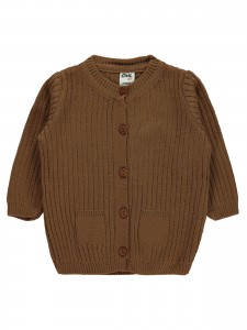 Wholesale - Civil Baby - Brown - Baby-Cardigan-68-74-80-86 Size (1-2-3-3) 9