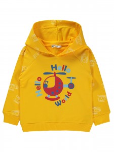 Wholesale - Civil Boys - Mustard - Boy-Sweatshirt-2-3-4-5 Year (1-1-1-1) 4