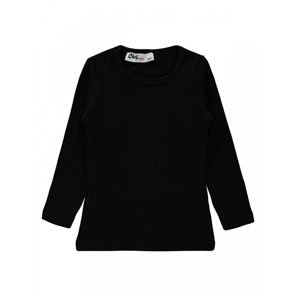 Wholesale - Civil Girls - Black - Girl-Sweatshirt-2-3-4-5 Year (1-1-1-1) 4