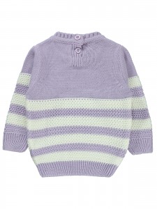 Wholesale - Civil Baby - Pink-Damson - Baby-Sweater-68-74-80-86 Size (1-2-3-3) 9