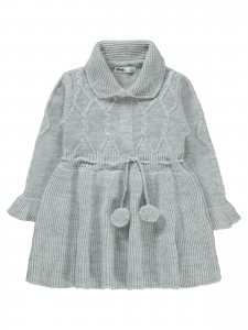 Wholesale - Civil Girls - Grey - Girl-Dresses-2-3-4-5 Year (1-1-1-1) 4