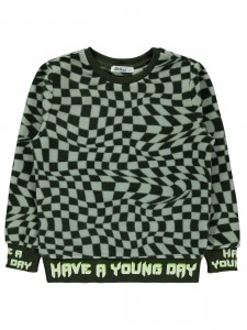 Wholesale - Civil Boys - Dark Khaki - Boy-Sweatshirt-10-11-12-13 Year  (1-1-1-1) 4