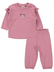 Wholesale - Civil Baby - Dusty Rose - Baby-Set-62-68-74-80-86 Month (1-1-1-1-1) 5