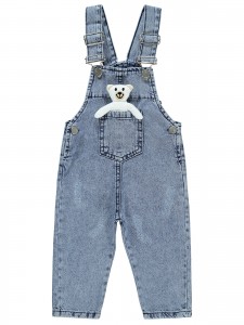 Wholesale - Civil Baby - Blue - Baby-Dungarees-74-80-86 Month(1-2-2) 5