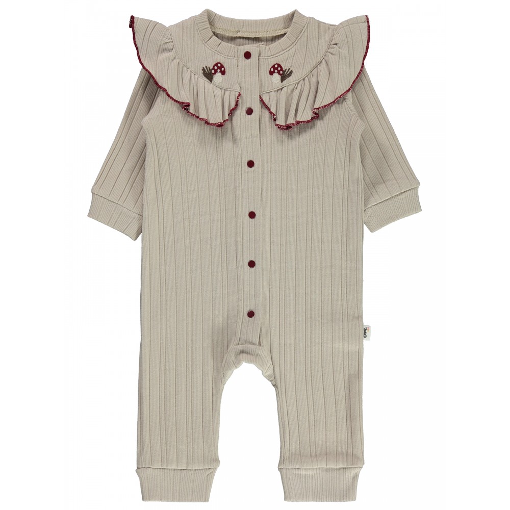 Wholesale - Civil Baby - Beige - Baby-Overalls-68-74-80-86 Month (1-1-1-1) 4