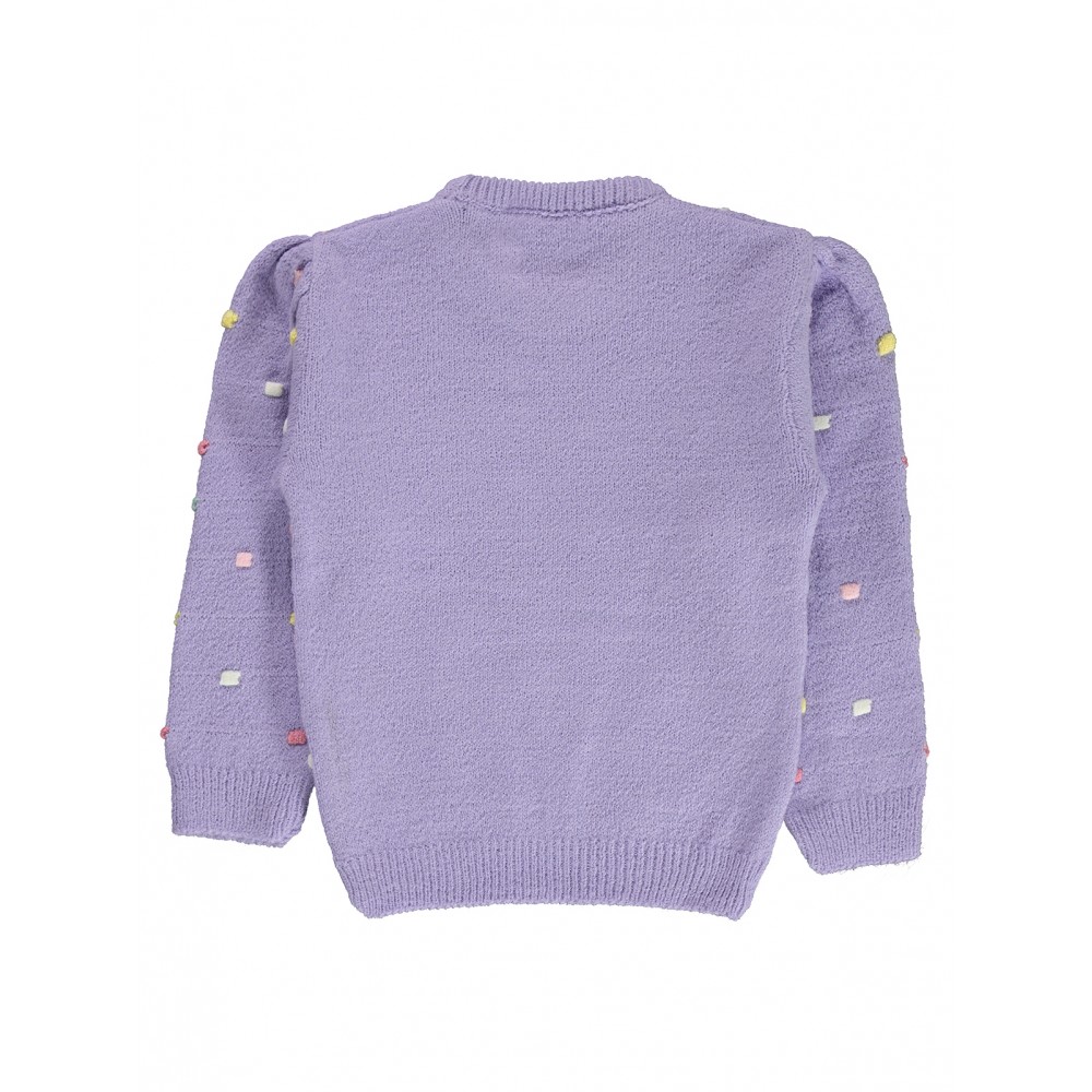 Wholesale - Civil Girls - Pink-Damson - Girl-Sweater-2-3-4-5 Year (1-1-1-1) 4