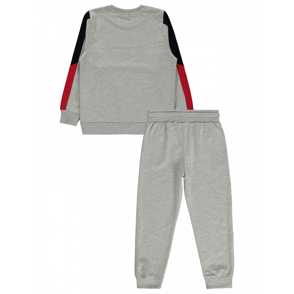 Wholesale - Civil Boys - Greymarl - Boy-Tracksuit Set-6-7-8-9 Year (1-1-1-1) 4