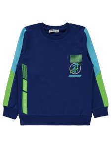 Wholesale - Civil Boys - Light Navy - Boy-Tracksuit Set-6-7-8-9 Year (1-1-1-1) 4