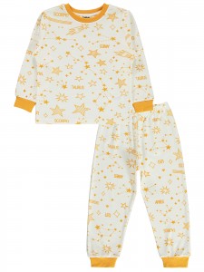 Wholesale - Civil Boys - Mustard - Boy-Pajamas Set-2-3-4-5 Year (1-1-1-1) 4