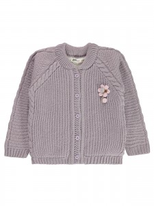 Wholesale - Civil Girls - Pink-Damson - Girl-Cardigan-2-3-4-5 Year (1-1-1-1) 4