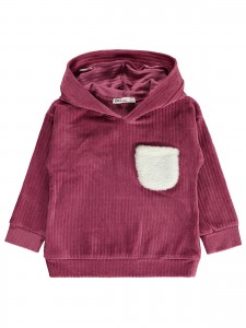 Wholesale - Civil Girls - Bordeaux-Crepe - Girl-Sweatshirt-2-3-4-5 Year (1-1-1-1) 4