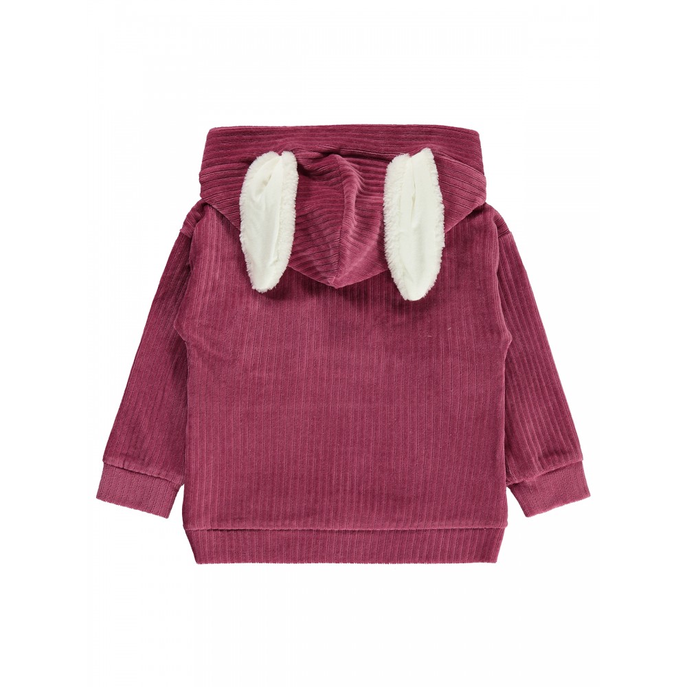 Wholesale - Civil Girls - Bordeaux-Crepe - Girl-Sweatshirt-2-3-4-5 Year (1-1-1-1) 4