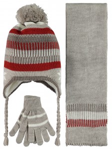 Wholesale - Civil Boys - Mint-Marl - Boy-Scarf Beanie Glove Sets-S Size (Of 4) 4