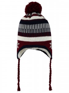 Wholesale - Civil Boys - Burgundy - Boy-Scarf Beanie Glove Sets-S Size (Of 4) 4