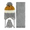 Wholesale - Civil Boys - Grey - Boy-Scarf Beanie Glove Sets-S Size (Of 4) 4